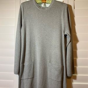 J. Jill Gray Knit Tunic Top